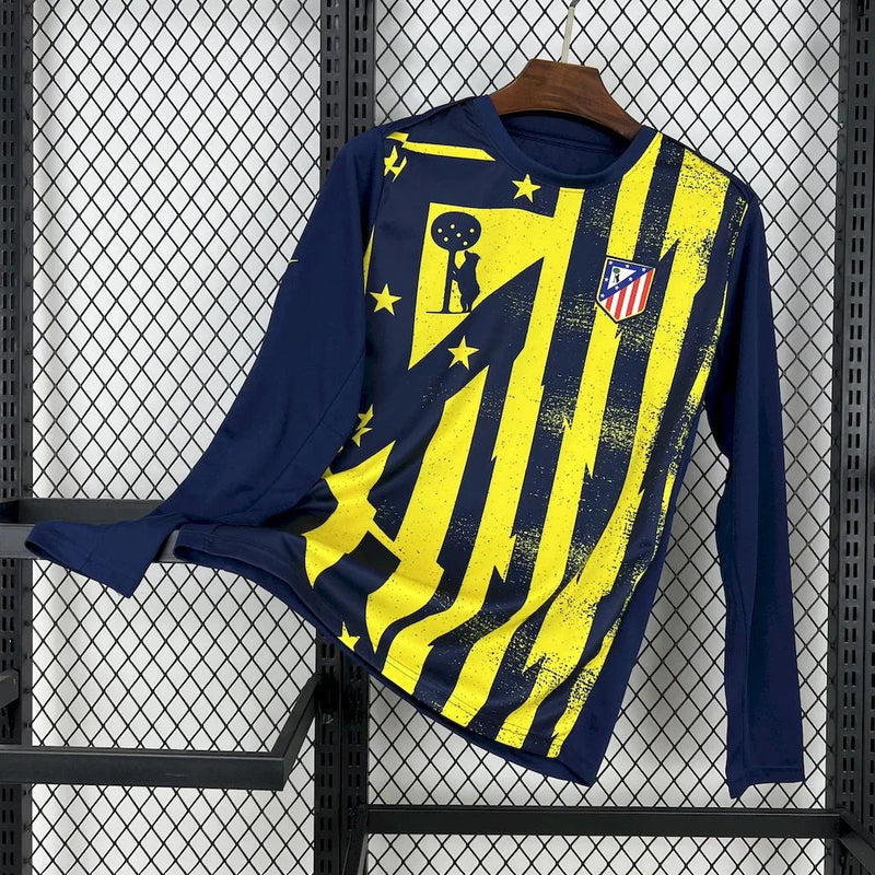 Maillot Atlético Madrid manches longues 2025-26 entraînement