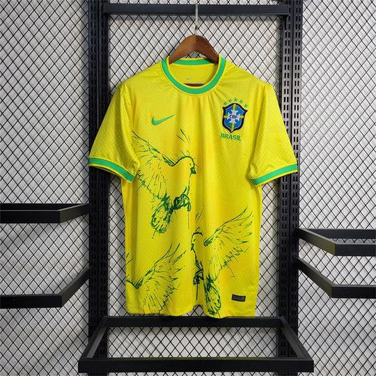Maillot 24/25 Édition Spéciale Oiseau Jaune Du Brésil