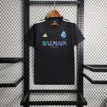 Maillot Real Madrid foot Balmain Noir 2023 2024