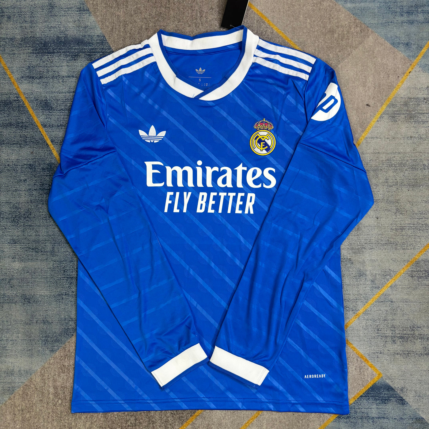 Maillot Réal Madrid Extérieur Manches Longues 2025/26