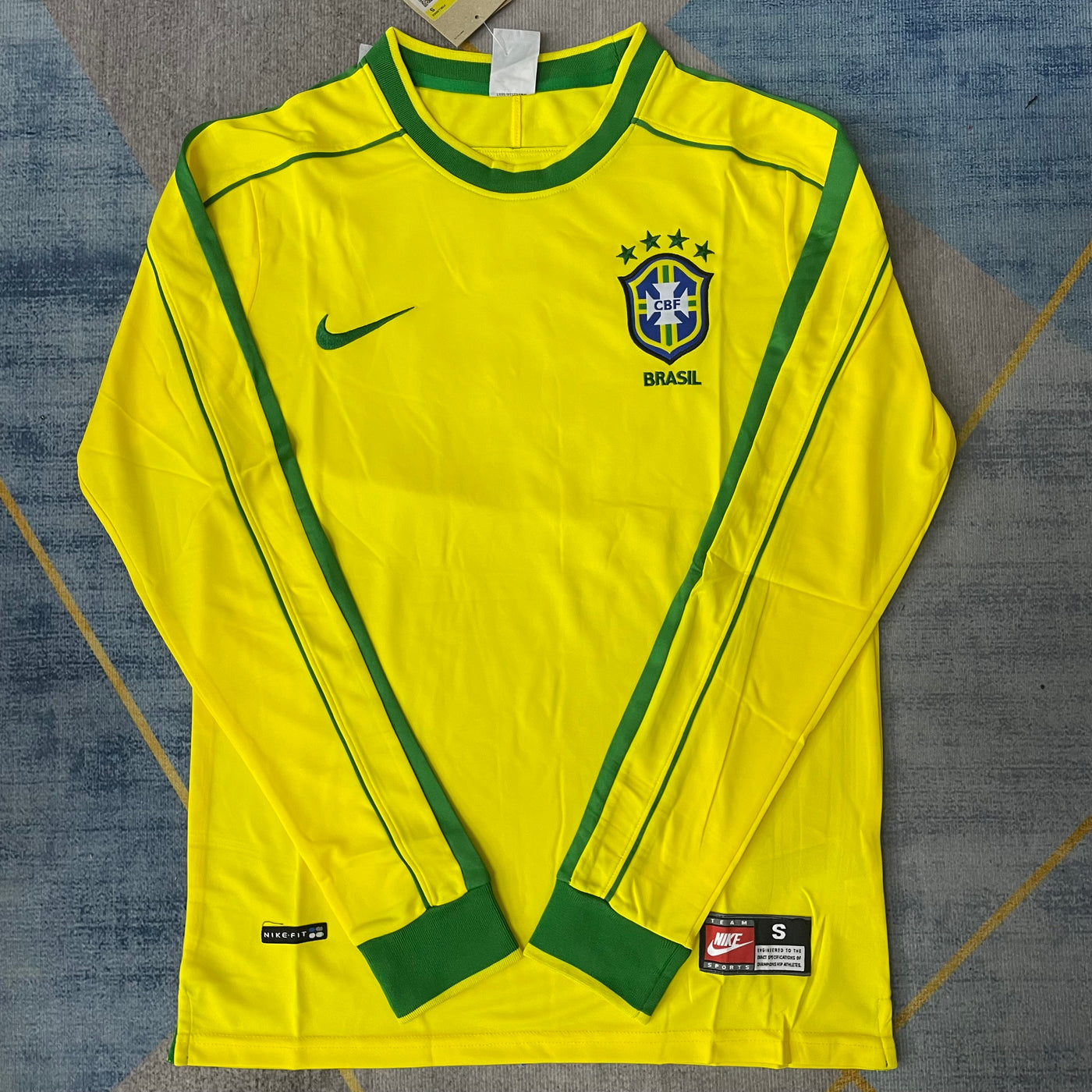 Maillot Brésil Domicile Manches Longues