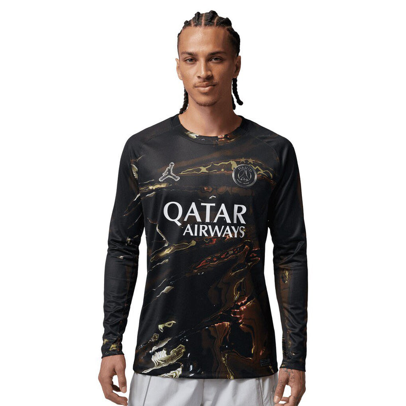 Maillot PSG « Back 2 Back » 4th Night Édition Manches longues 25/26