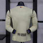 Maillot FC Barcelone extérieur manches longues 2025-26