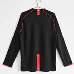 Maillot 07-08 Manchester United Exterieur Manches Longues
