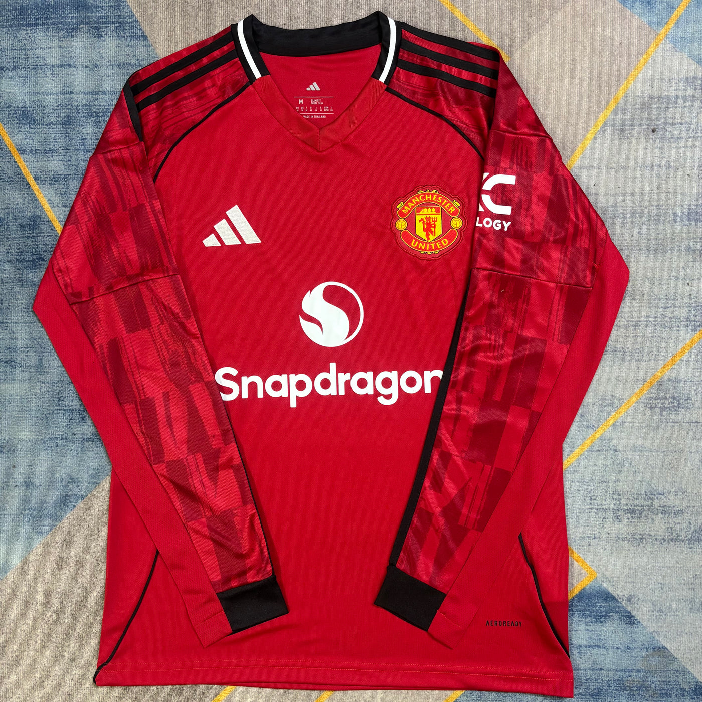 Maillot Manchester United Domicile Manches Longues 2025/26