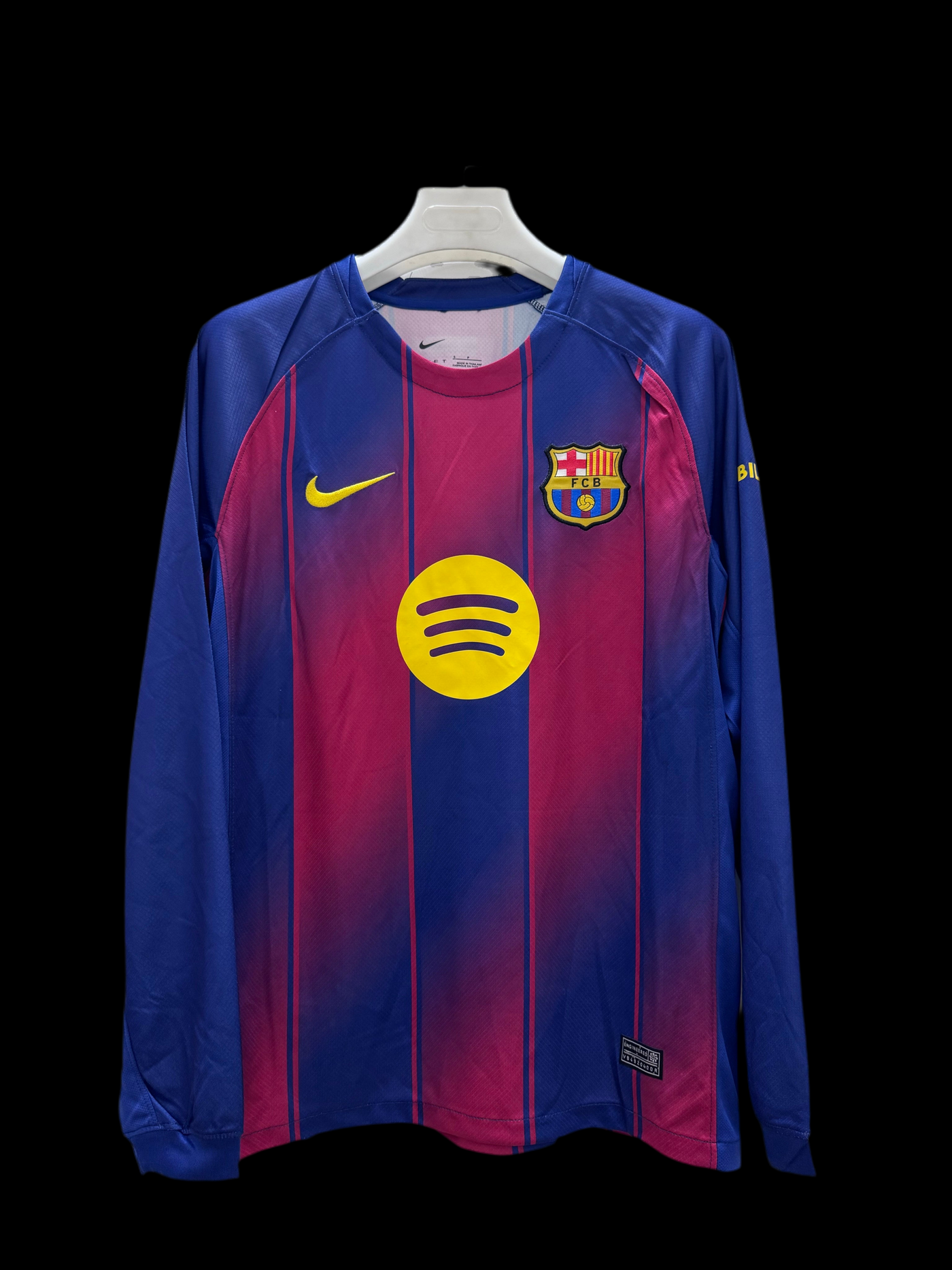 Maillot Domicile Barcelone Manches Longues 2025-2026