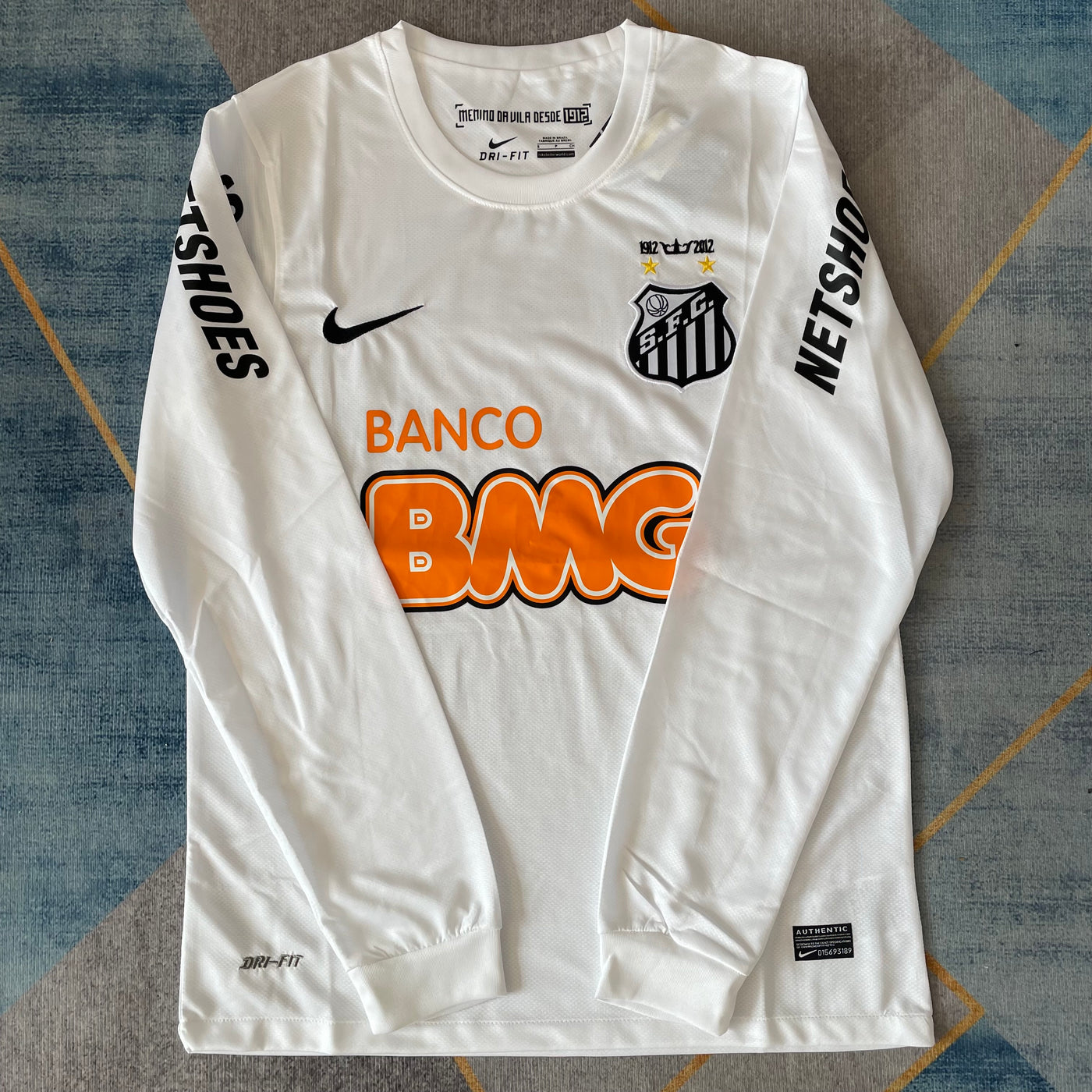 Maillot Santos Domicile Manches Longues