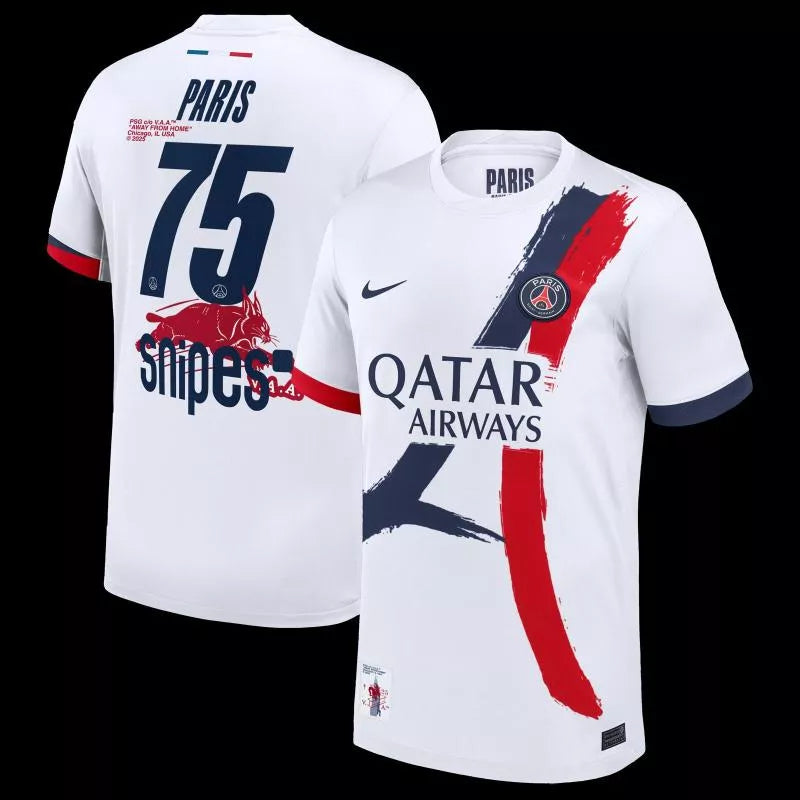Maillot PSG Extérieur x Virgil Abloh 2025/26