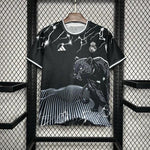 Maillot Real Madrid Noir & Gris Panther 2024/25